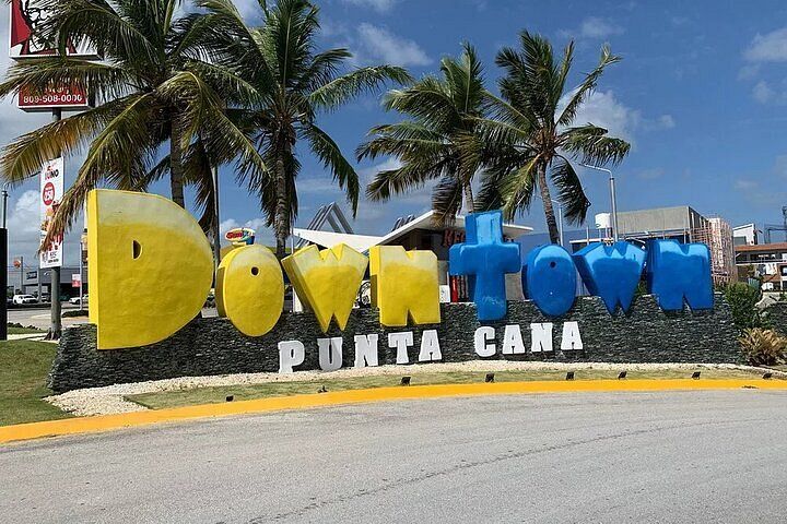 Downtown Punta Cana sign